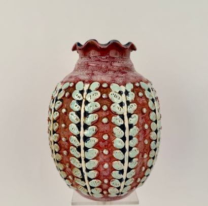 GUILLEMIN Inv 26004 / 38
Signé.
Vase en céramique...