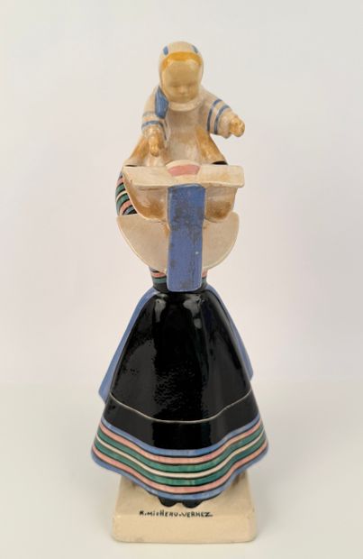 MICHEAU-VERNEZ Robert (1907-1989). Inv 26004...