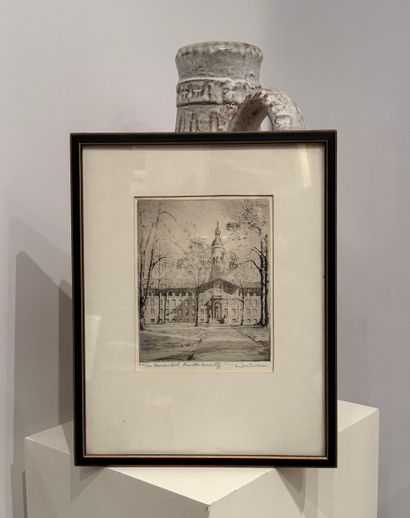 Don SWANN (1889-1954). Gravure multiple....
