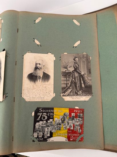 Beautiful album of postcards. General and...