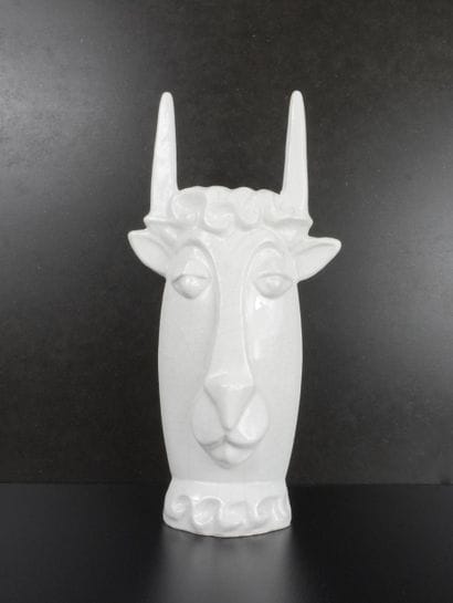 CORINA Sandra. Vase en céramique émaillée,...
