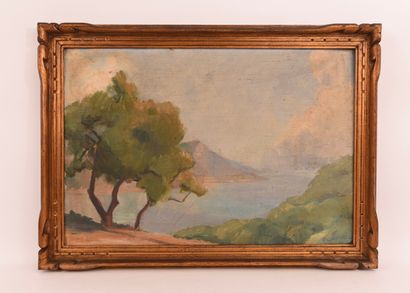 RWASSEL. Dated 1924. Oil painting. 
Canvas...
