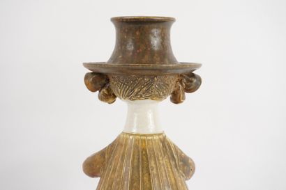 WEIGEL Gotlind (b. 1932) Ceramic figure,...