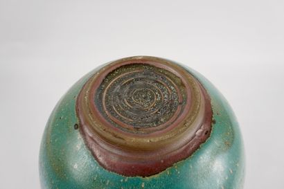 POTT Gérard (born 1936). Large stoneware...