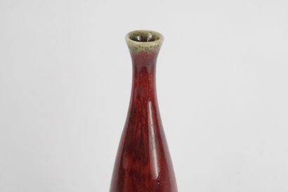 MARCAGGI Jean-Marie (b. 1954) Piriform bottle...