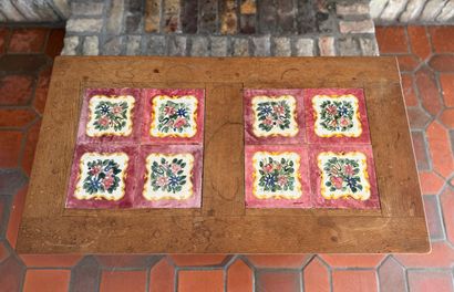 1 table basse de salon , carreaux cérami...