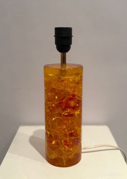 Pierre Giraudon. Résine Fractale.
Lampe de...