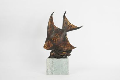 Sculpture en bronze 