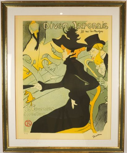 Toulouse Lautrec (1864-1901). Based on. 
Reproduction...