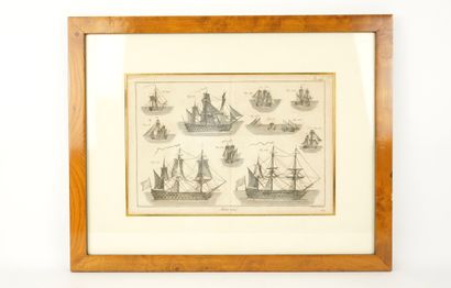 Bernard d'Urexit. Marine engraving.
Size:...