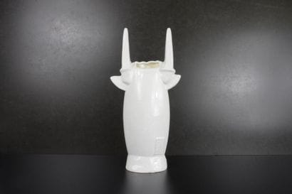 CORINA Sandra. Vase en céramique émaillée,...