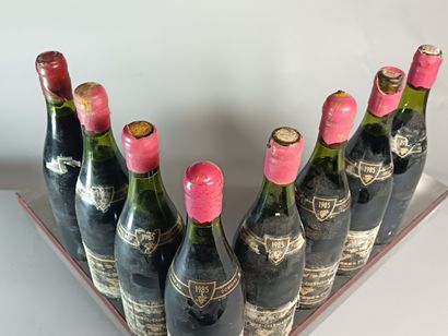 8 Bouteilles CHARMES CHAMBERTIN Grand Cru...