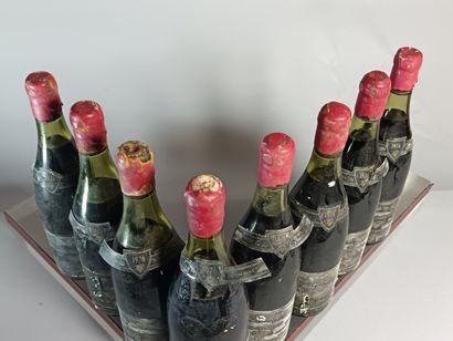 8 Bouteilles MAZY CHAMBERTIN Grand Cru 1976
-...