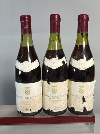3 Bottles NUITS SAINT GEORGES 1er Cru Les...