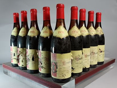 9 Bottles HERMITAGE 1976
- Cellar of TAIN
...
