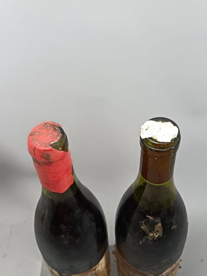 2 Bouteilles CLOS DE VOUGEOT Grand cru 1969
-...