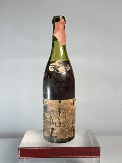 1 Bottle ROMANEE SAINT VIVANT Grand cru 1969
-...