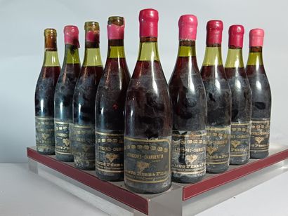 9 Bouteilles LATRICIÈRES CHAMBERTIN Grand...