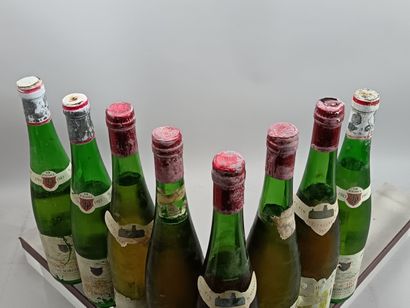 9 Bottles ALSACE DIVERS A VENDRE EN L'ETA...