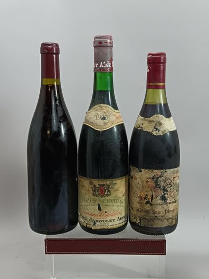 3 Bottles VINS DIVERS VALLEE du RHONE
FOR...