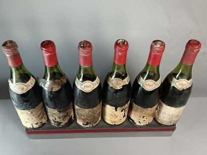 6 Bottles CORTON Grand Cru 1969
- Daniel...