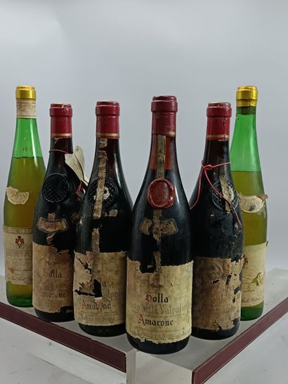 6 Bottles MISCELLANEOUS ITALIAN WINES
4 AMARONE...
