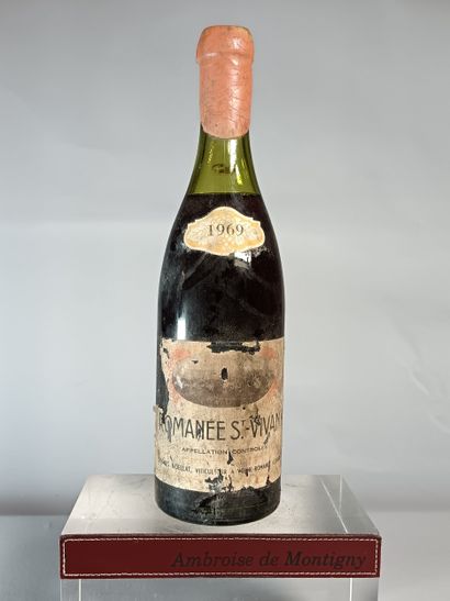 1 Bottle ROMANEE SAINT VIVANT Grand cru 1969
-...