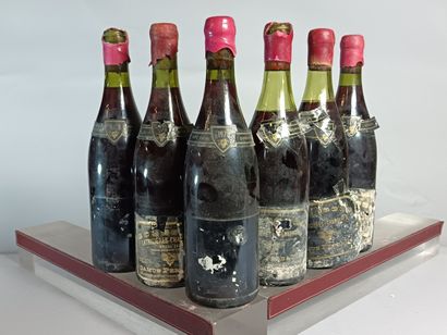 6 Bouteilles LATRICIÈRES CHAMBERTIN Grand...
