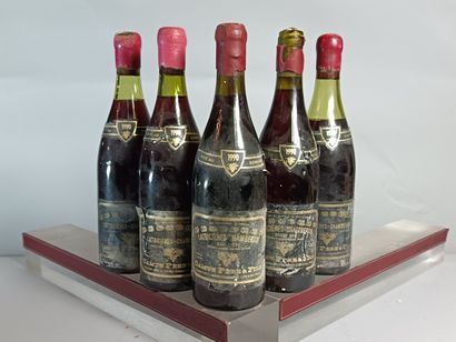 5 Bouteilles LATRICIÈRES CHAMBERTIN Grand...