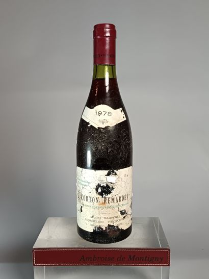1 Bouteille CORTON Grand Cru RENARDES 1978
-...