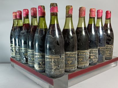 11 Bouteilles CHAMBERTIN Grand Cru
- CAMUS...