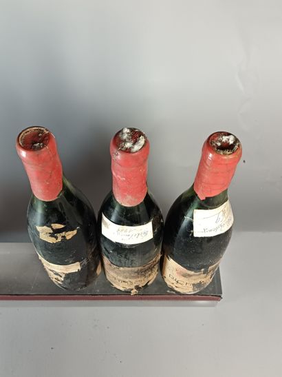 3 Bottles RICHEBOURG Grand cru 1969
- Charles...