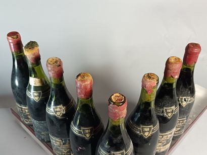 8 Bouteilles MAZY CHAMBERTIN Grand Cru 1989
-...
