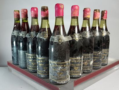 9 Bouteilles CHARMES CHAMBERTIN Grand Cru...