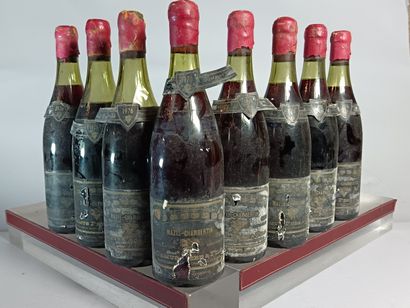 8 Bouteilles MAZY CHAMBERTIN Grand Cru 1976
-...