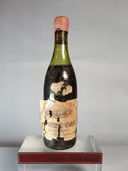 1 Bottle ROMANEE SAINT VIVANT Grand cru 1972
-...