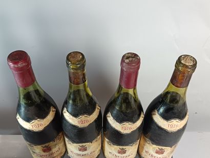 4 Bottles ECHEZEAUX Grand cru 1976
- MUGNERET...