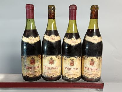 4 Bottles ECHEZEAUX Grand cru 1976
- MUGNERET...