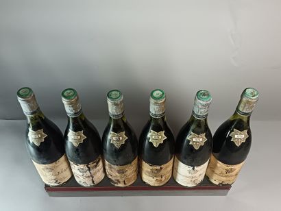 6 Bottles POMMARD CLOS de VERGER 1976
- POTHIER-RIEUSSET
...