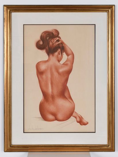 DELHAUTEUR Charlie (1919). Inv 16. Drawing...