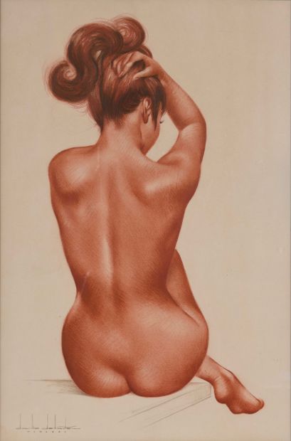 DELHAUTEUR Charlie (1919). Inv 16. Drawing...
