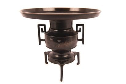 CHINA. Circa 1900. Bronze brazier