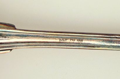 SILVER METAL. Inv 26016- 7. ten silver plated...