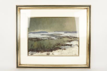 FAISANT Luc (1922-). Watercolor and gouache,...