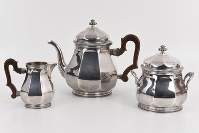 SILVER. Silver coffee service. Inv 26016-6.
Composed...