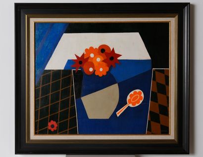 OOSTERLYNCK Jean (1915-1996). Inv 18. Oil...