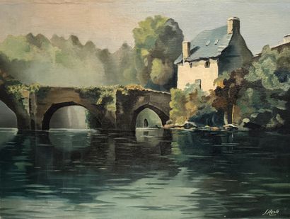 RENO Joe (1943). Oil on canvas. 
American...