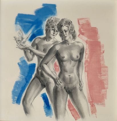 VAN NOTEN Jean (1903-1982). Inv 22.
Lead...