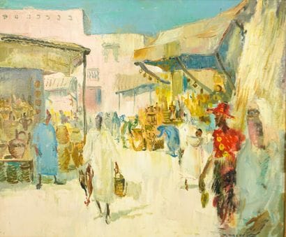 DAXHELET Paul (1905-1993). Inv 26013-1. Oil...