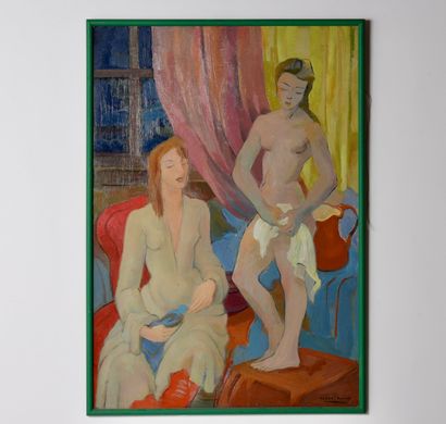 FLORY Roland (1905-1978). Inv:26005-29. Oil...